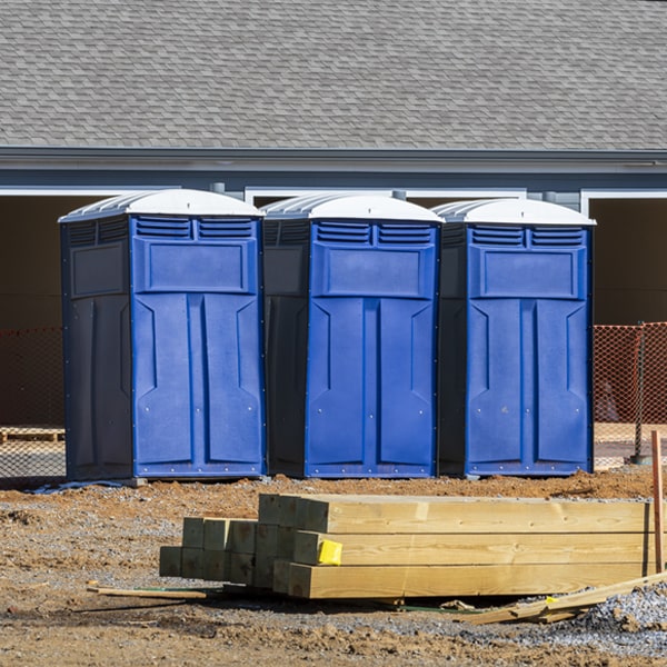 is there a specific order in which to place multiple portable restrooms in Oakview MO